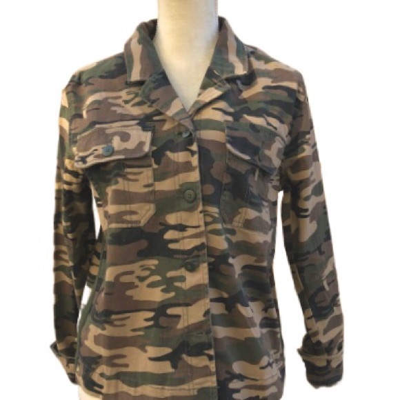 NWT SANCTUARY WAR IS OVER CROP CAMOUFLAGE JACKET - Picture 2 of 5